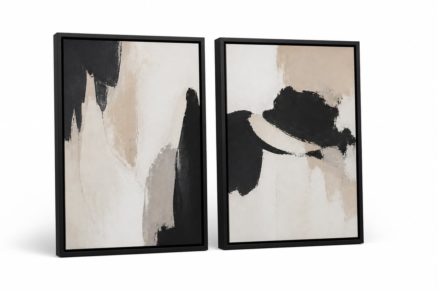 Framed Abstract Print Set